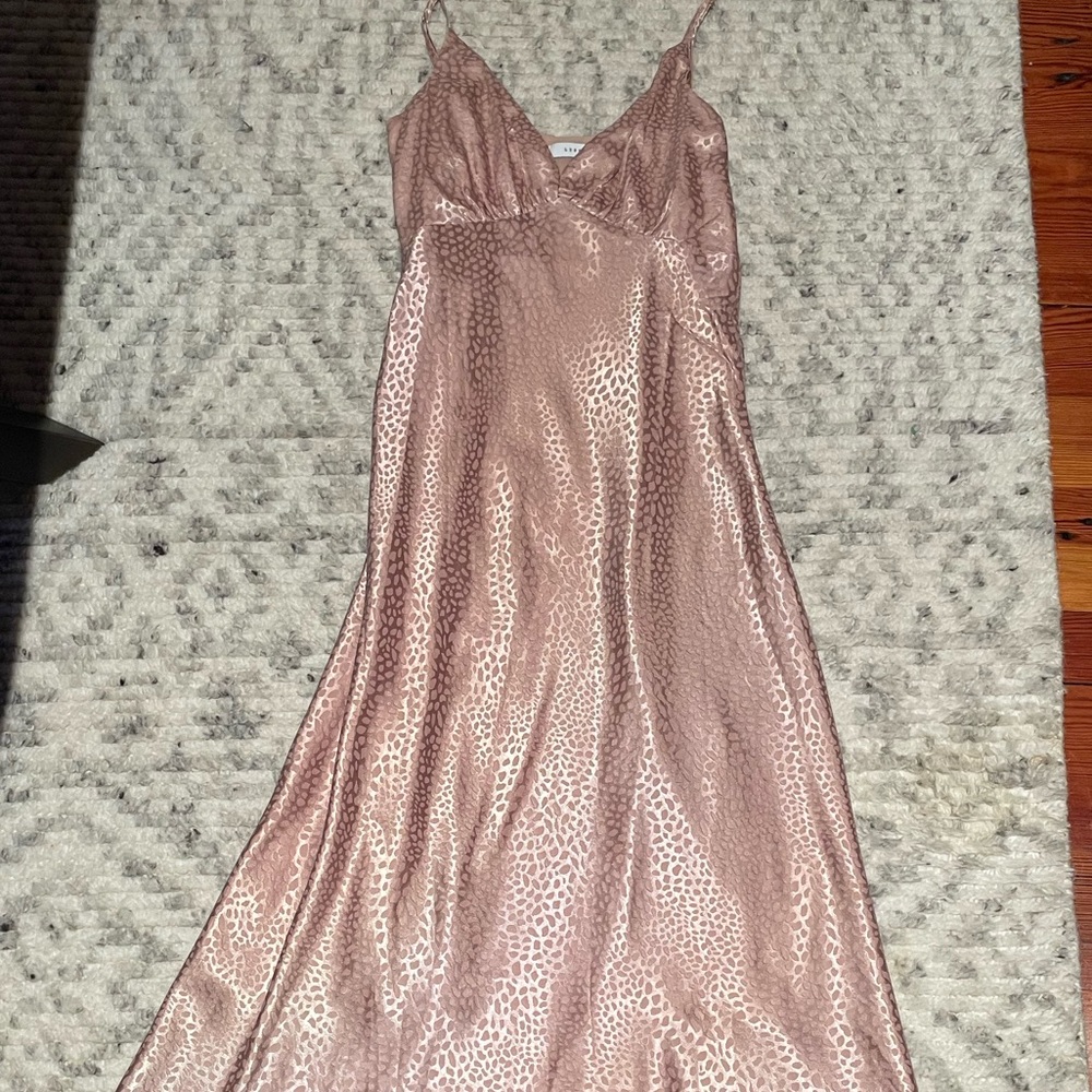 Pink Slip Midi Dress - Picture 3 of 5